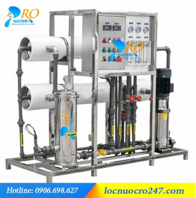 hệ thống lọc nước tinh khiết Ro 2000l/h