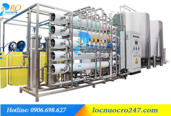 hệ Thống Lọc nước Ro 20M3/h