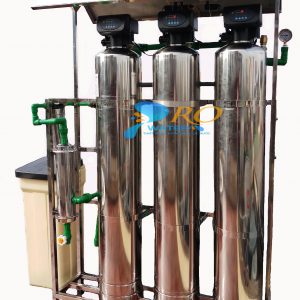 Hệ Thống lọc tổng sinh hoạt3 cột 2 cốc inox 1 màng UF