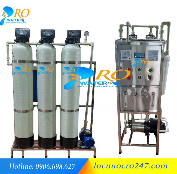 hệ thống lọc nước tinh khiết 250L