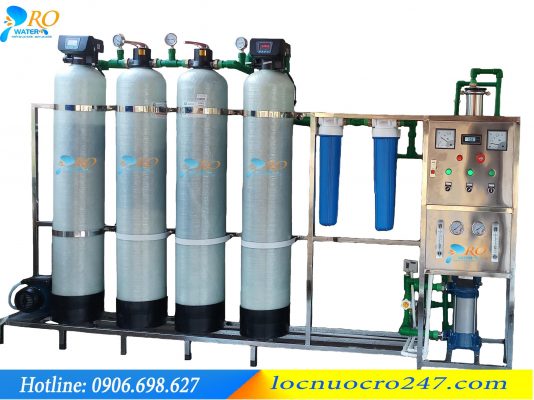 Hệ thống lọc nước tinh khiết RO 250L/h